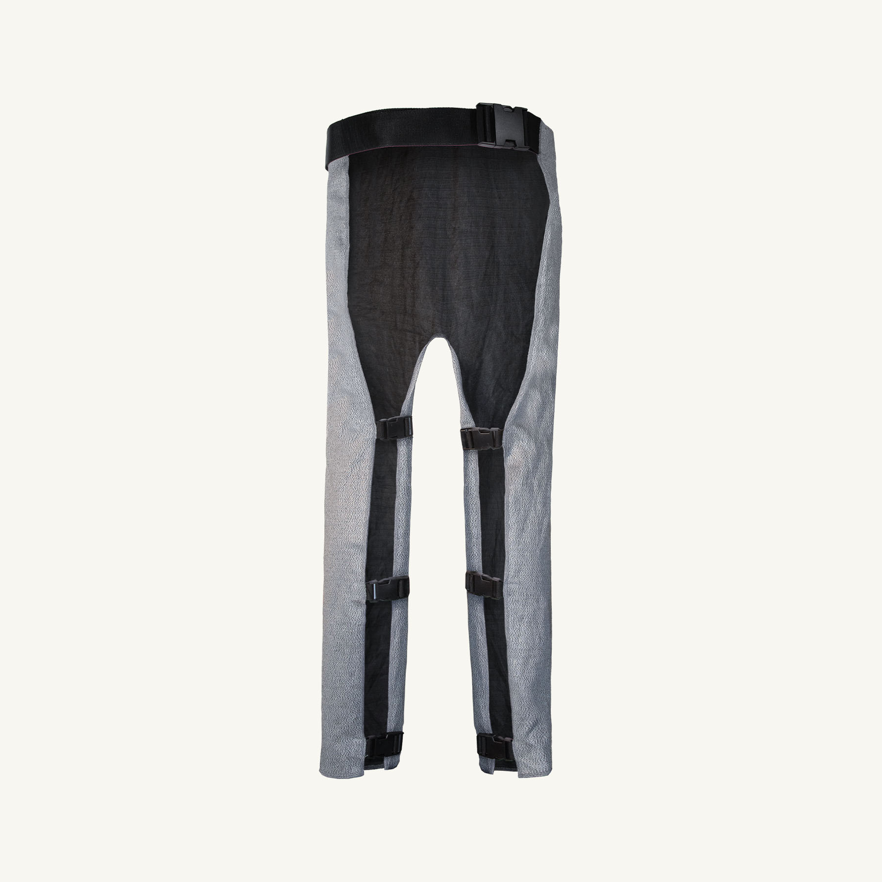 Superior Glove CACHTX TenActiv Full Front Cut Protection Chaps with ANSI A9 safety rating, featuring adjustable waist and leg straps for high-risk industrial tasks